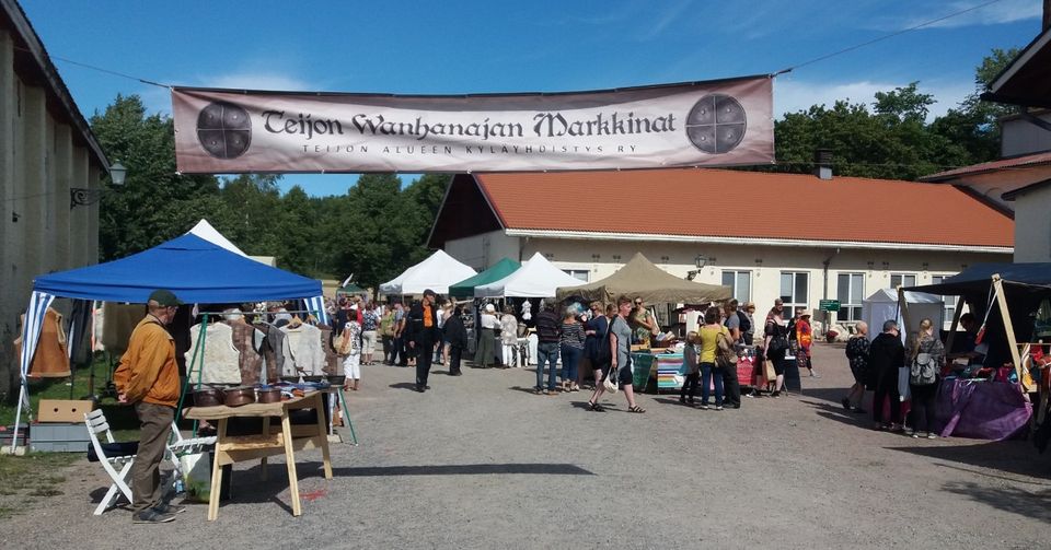 Wanhanajan markkinat elokuussa